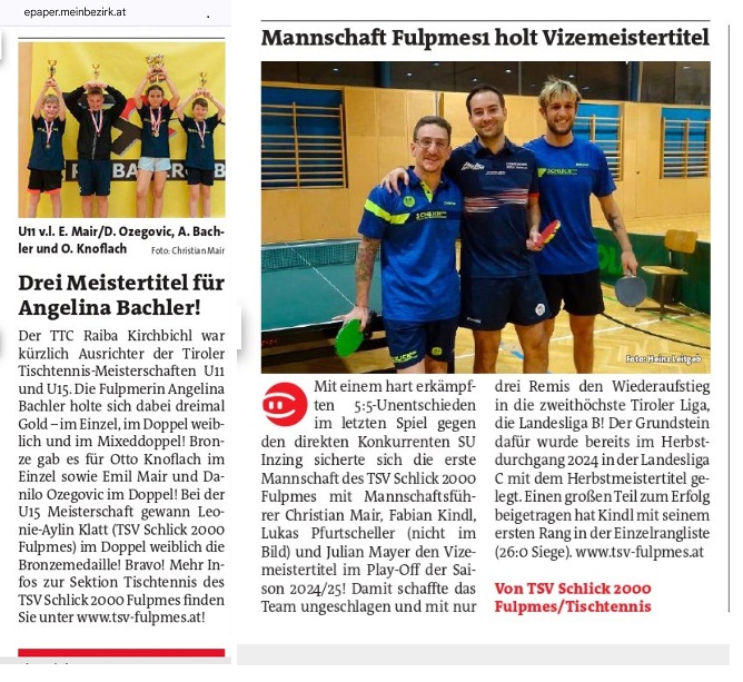 Bezirksblatt